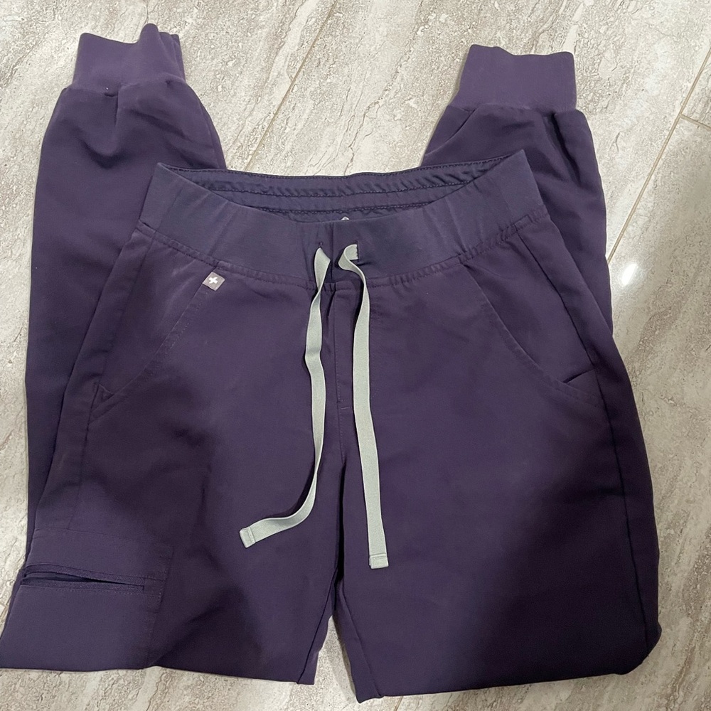 Figs Technical Collection Jogger Pants in Purple